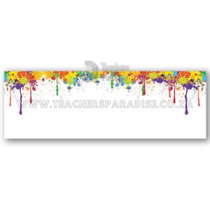 Colour Splash Name Plate Design 1 - Image 2