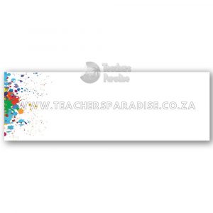 Colour Splash Name Plate Design 3 - Image 2