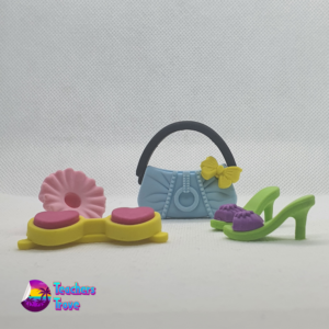 Girly Madam Novelty Eraser Set