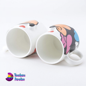 His and hers Mickey & Minnie Mouse 3D Mugs - Image 2