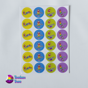 Caterpillar Stickers Pack - Image 2