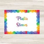 Colour Splash Design 1 – Amilya plastic sleeve