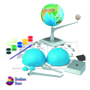 Glow in the dark earth-moon model making kit - Image 4