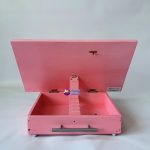 Lap Desk With Paper Tray Pink 2-min