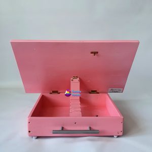 Marking Desk With Paper Tray Pink - Image 3