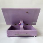 Lap Desk With Paper Tray purple 2-min