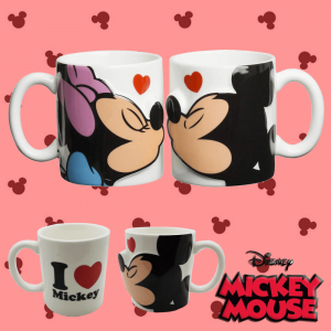 His and hers Mickey & Minnie Mouse 3D Mugs - Image 4