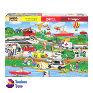 Transport puzzle - 24 piece