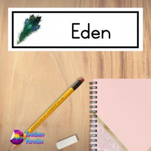 Feathers Name Plate - Variety - Image 5