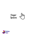 Finger spaces stamp