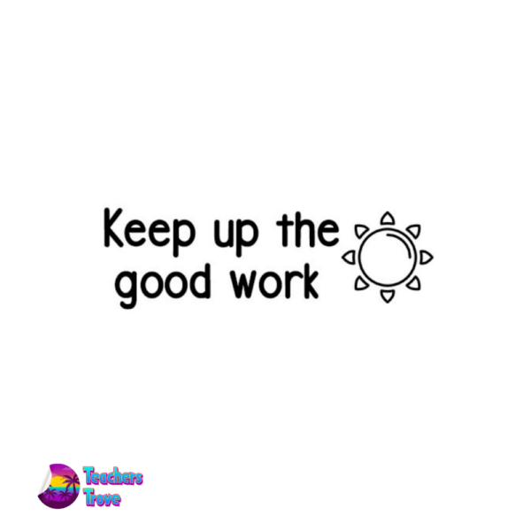 Keep up the good work stamp.1