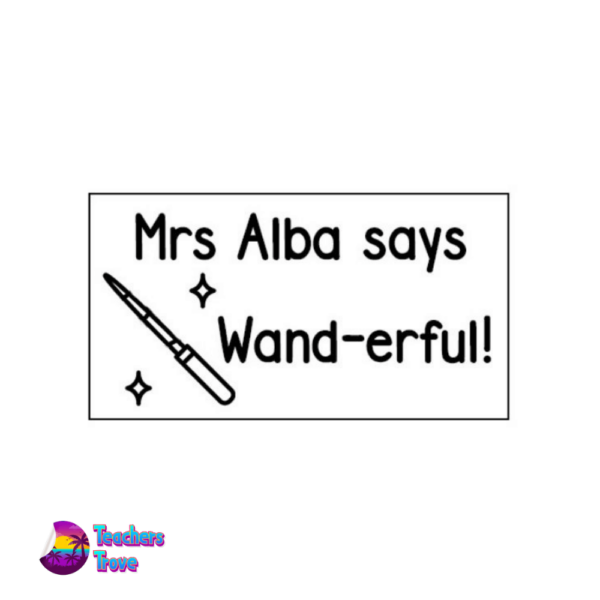 ______ says wand-erful stamp