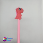 Dinosaur novelty pen – pink.1-min