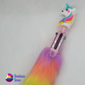Unicorn Fluffy Novelty Pens - Image 3