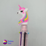 Unicorn inter-changeable novelty pen – pink.1-min