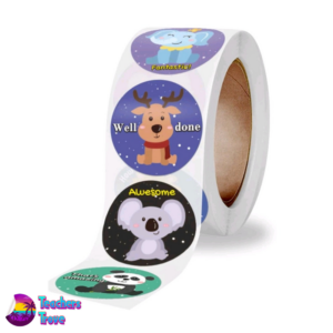 Cute animals sticker roll - Image 2