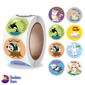 Panda sticker roll