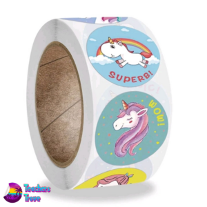 Unicorn sticker roll - Image 2
