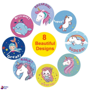 Unicorn sticker roll - Image 4