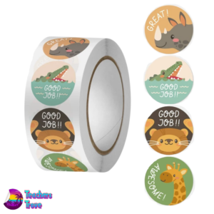 Crocodile sticker roll