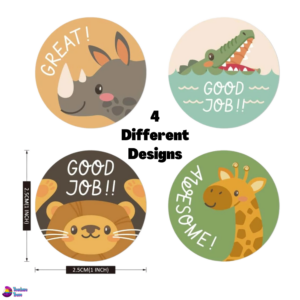 Crocodile sticker roll - Image 3