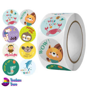 Dolphin sticker roll