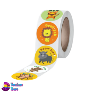 Wild animals 2 sticker roll - Image 2