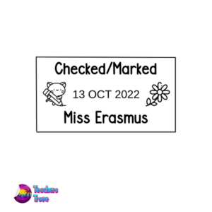 Customized Dater Stamp (Checked/Marked)
