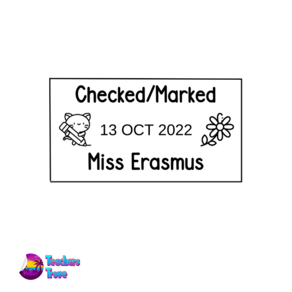 Checked or Marked Dater Stamp Samples