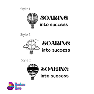 Soaring into success stamp - Image 1