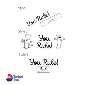 You Rule stamp - Image 1