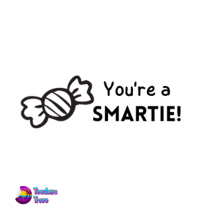 You're a Smartie  stamp - Image 1