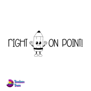 Right On Point Stamp - Image 1