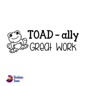 TOAD - ally Great Work Stamp - Image 1