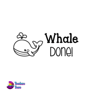 Whale Done Stamp - Image 1