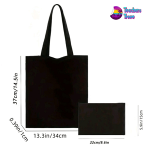 Teachers Change The World Tote Bag and Pencil Case Set - Black - Image 2