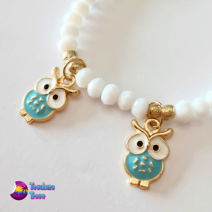 Best Teacher Owl Bracelet Set - Image 3
