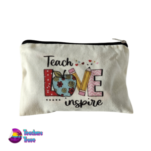 Teach, Love, Inspire Pencil Case - Image 4