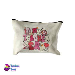 In my Teacher Era Pencil Case/Cosmetic Bag - Image 3
