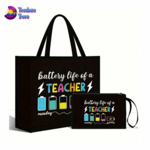 Battery Life of a Teacher Bag & Pencil Case Set