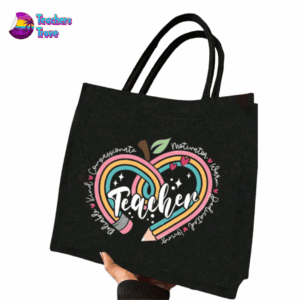 Pencil Apple Teacher bag - Image 2