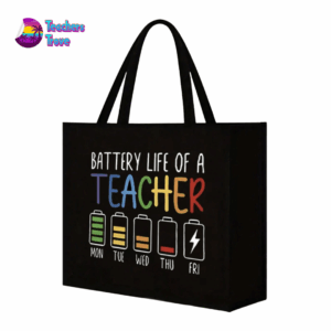 Battery Life of a Teacher Bag & Pencil Case Set - Version 2 - Image 2