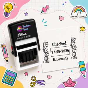 ABC Dater Stamp: S-826D Regular Size - Image 1