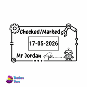 Robotics Dater Stamp: S-827D Medium Size - Image 2
