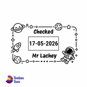 Space Dater Stamp: S-827D Medium Size - Image 2