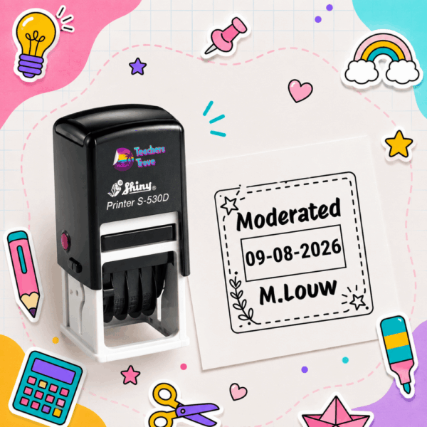 Star Dater Stamp - S-530D Medium Size_ Cover Image