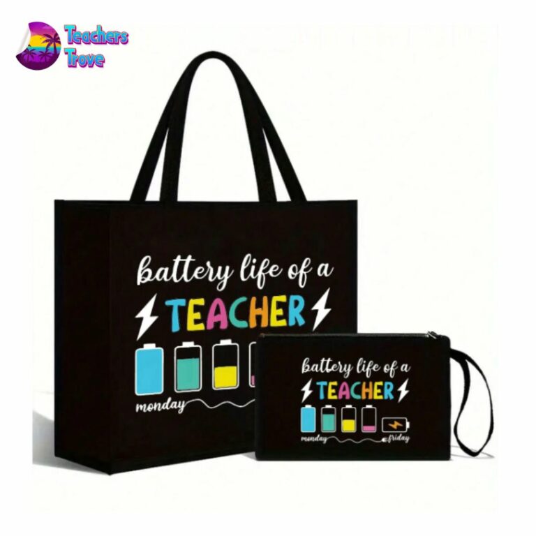 Battery Life of a Teacher Bag & Pencil Case Set