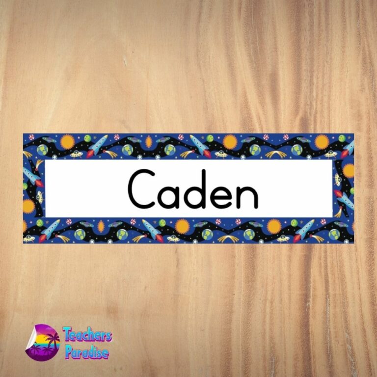Space Name Plate Design 2