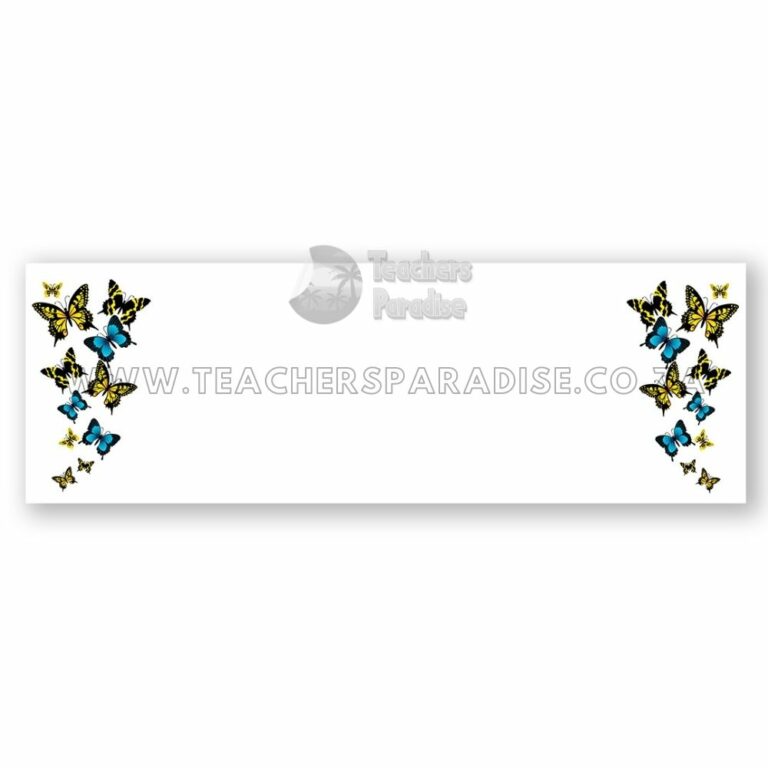 Second image of Butterfly Name Plate Design 2