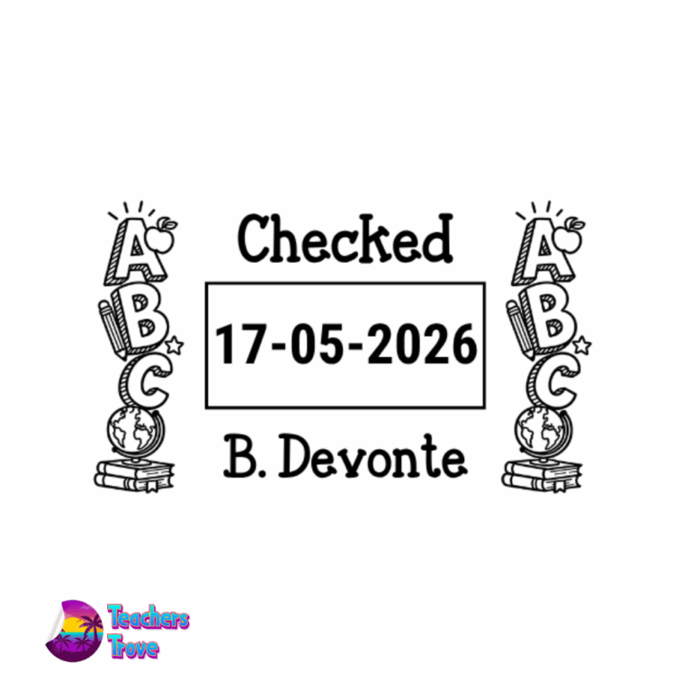 Second image of ABC Dater Stamp: S-826D Regular Size